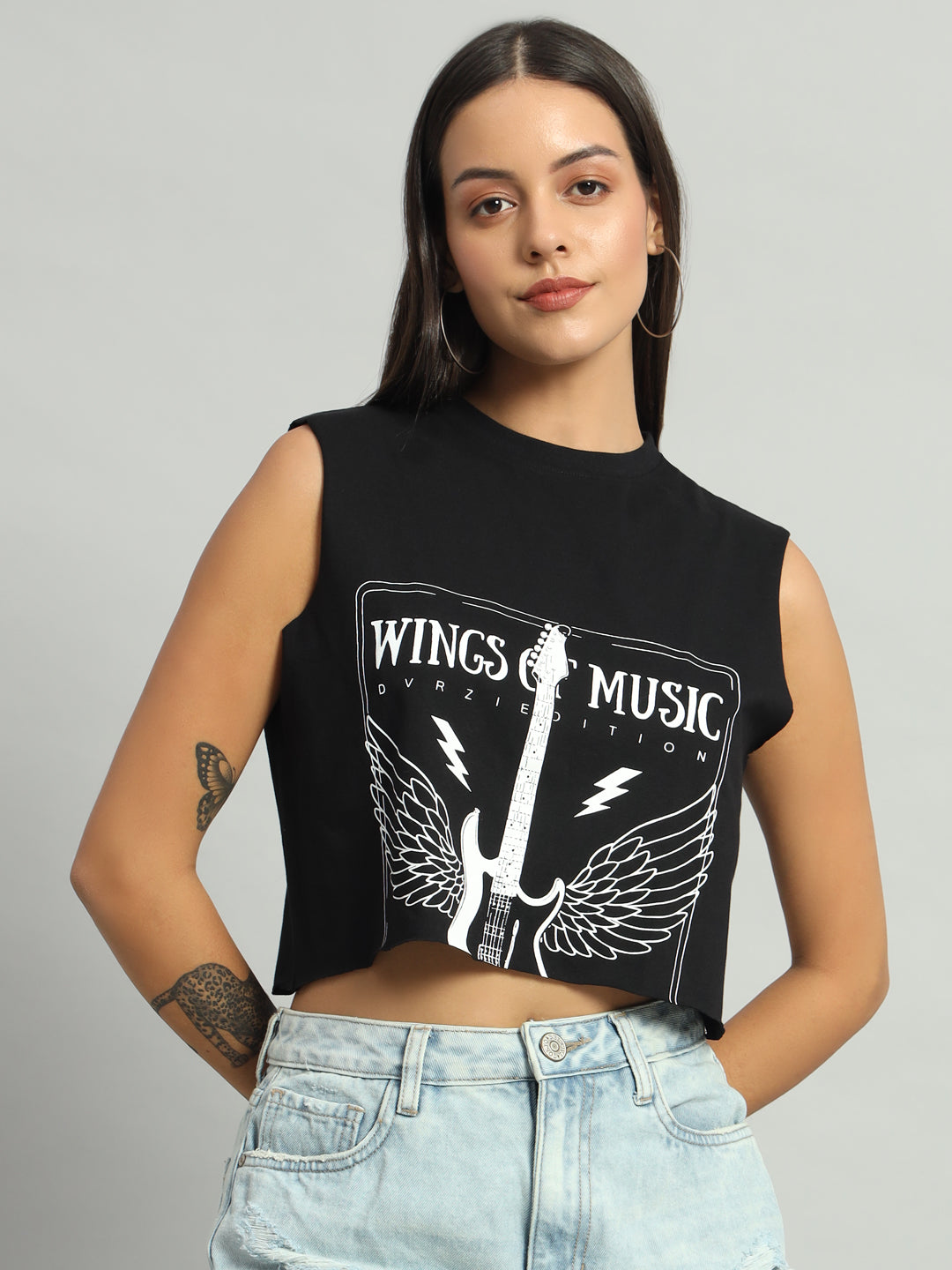 Black Wings of Music Tank Top