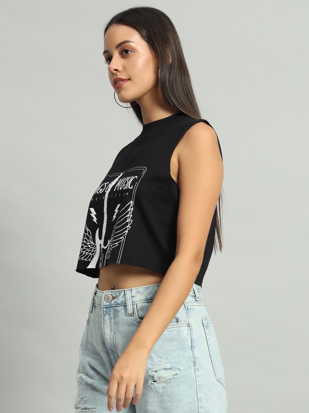 Black Wings of Music Tank Top