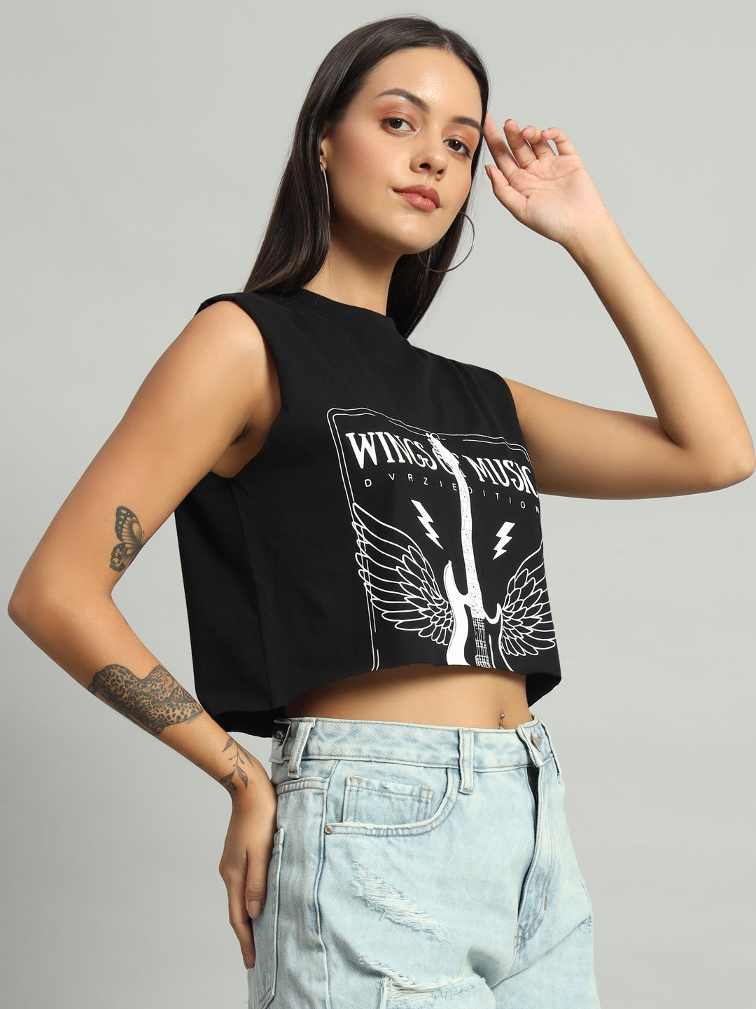 Black Wings of Music Tank Top