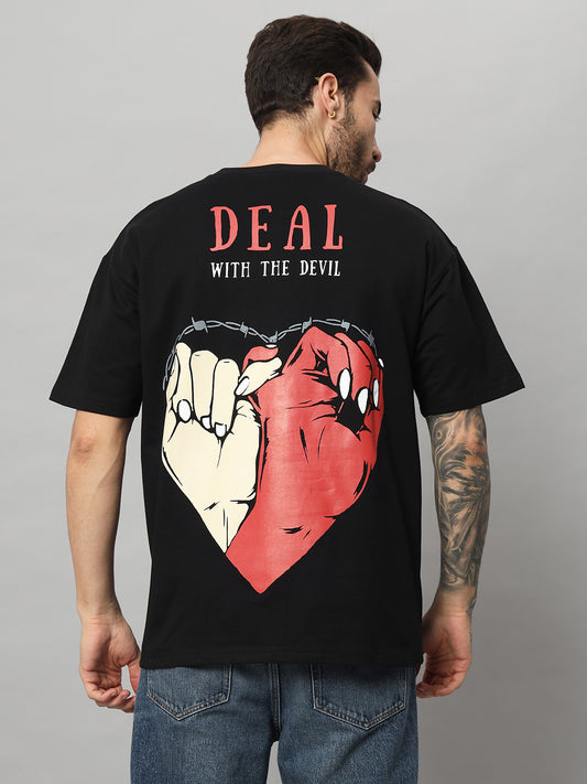 Black Diabolical Deal Tee