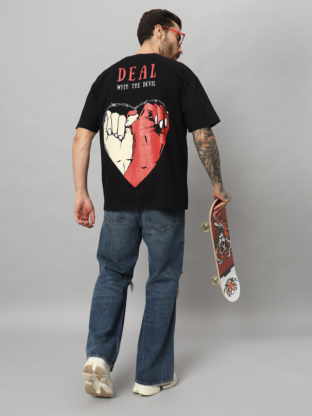 Black Diabolical Deal Tee