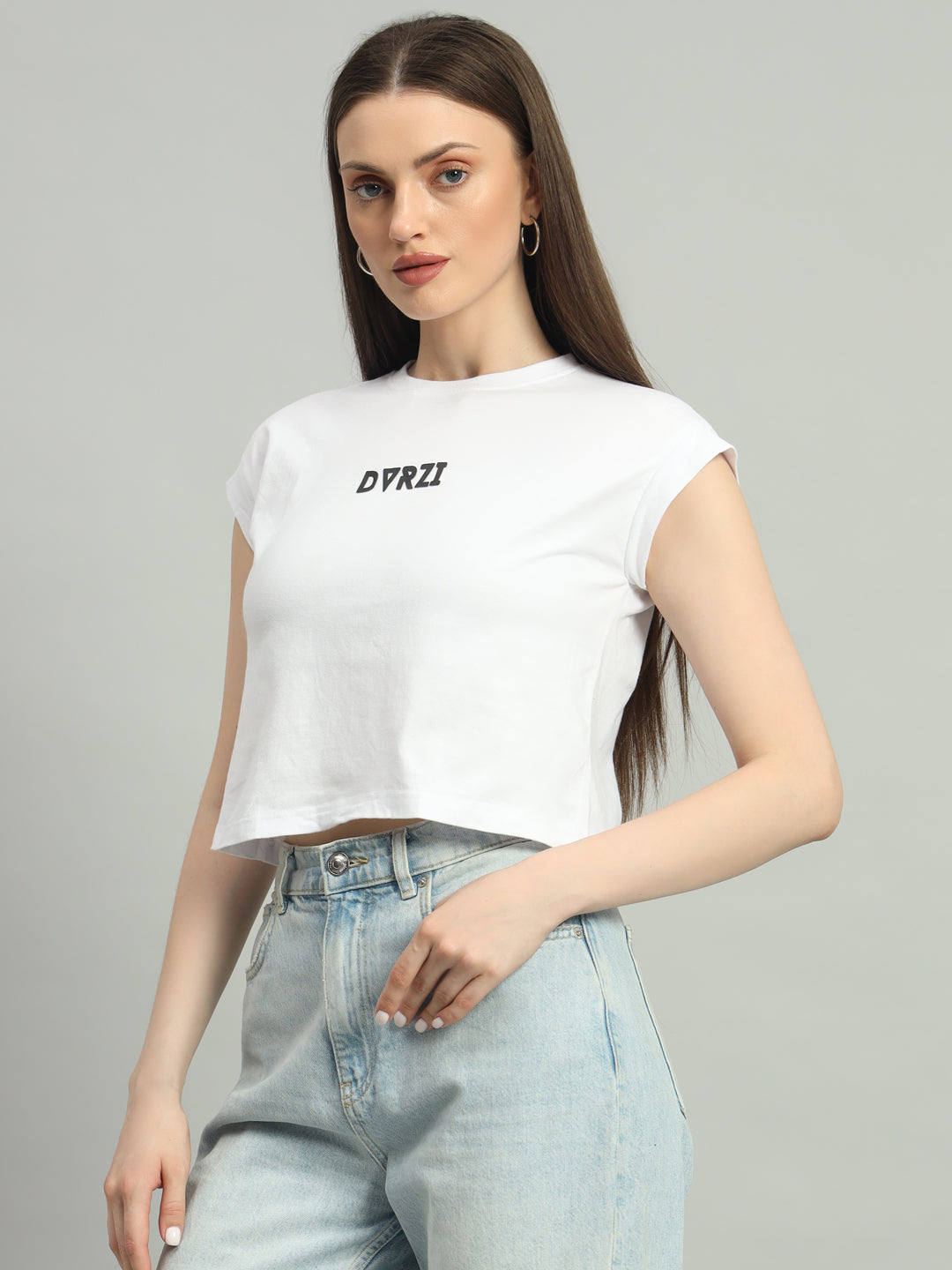 White Signature Short Tee