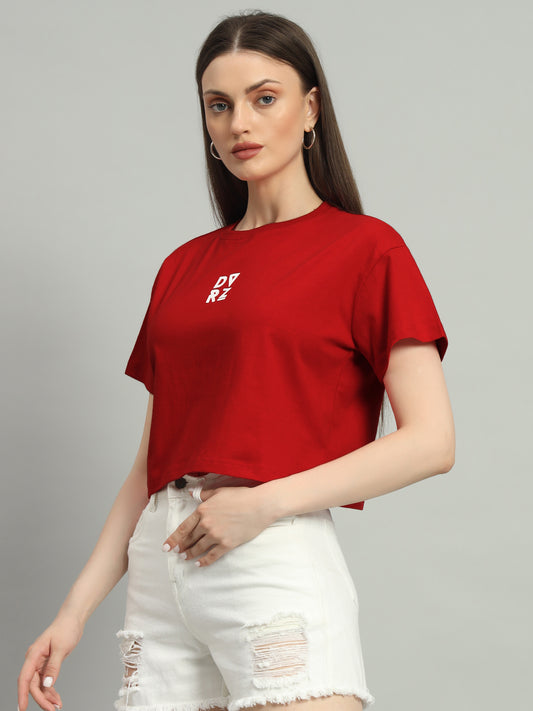 Red Jersey Short Tee