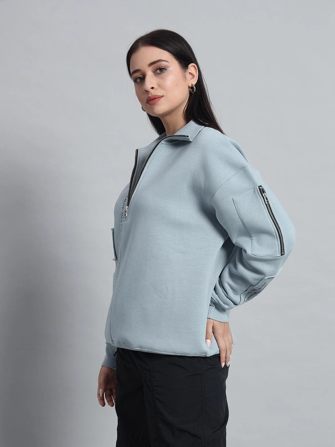 The 2 AM Zip-up Sweatshirt