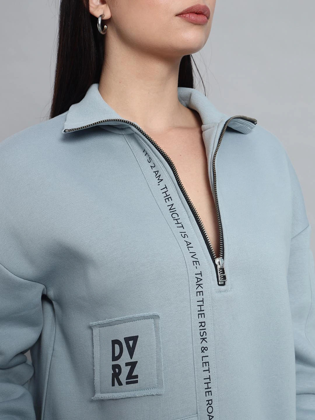 The 2 AM Zip-up Sweatshirt